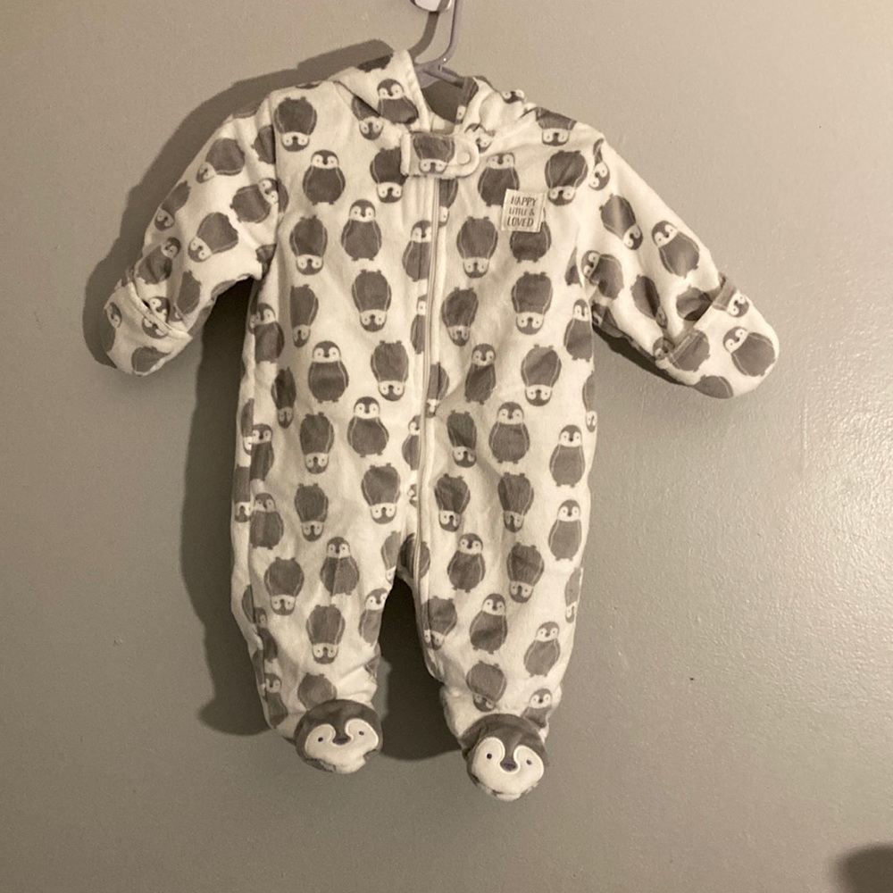 Brand new never worn fleece snow suit